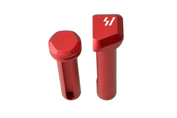 Піни надлегкі ресивера Strike Industries SI Ultra Light Pivot AR15 Red SI-AR-UL-EPTP-RED
