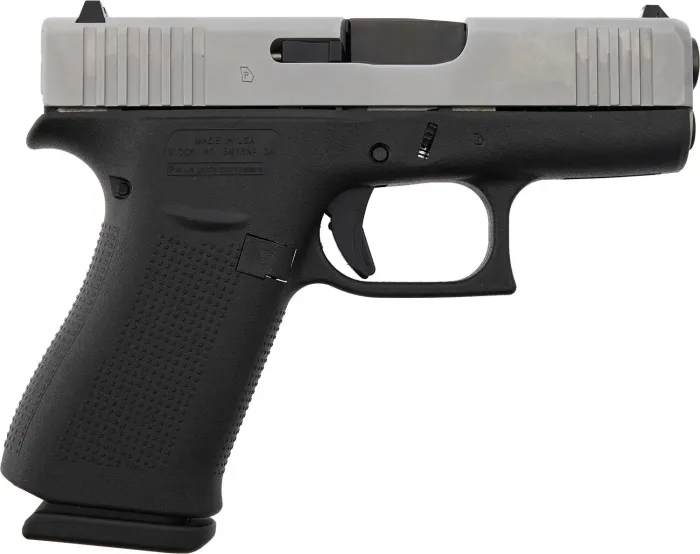 Пістолет спортивний Glock 43X Silver Slide 9 мм USA