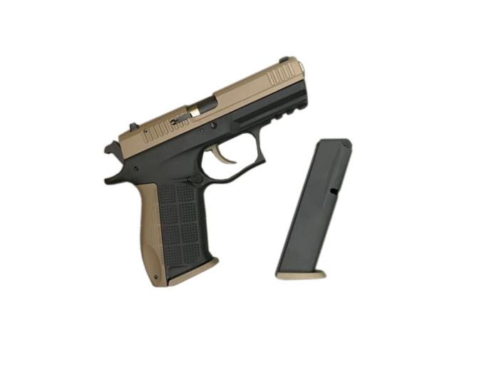 Пістолет травматичний Форт - 17Р кал. 9 мм Black/Desert Tan