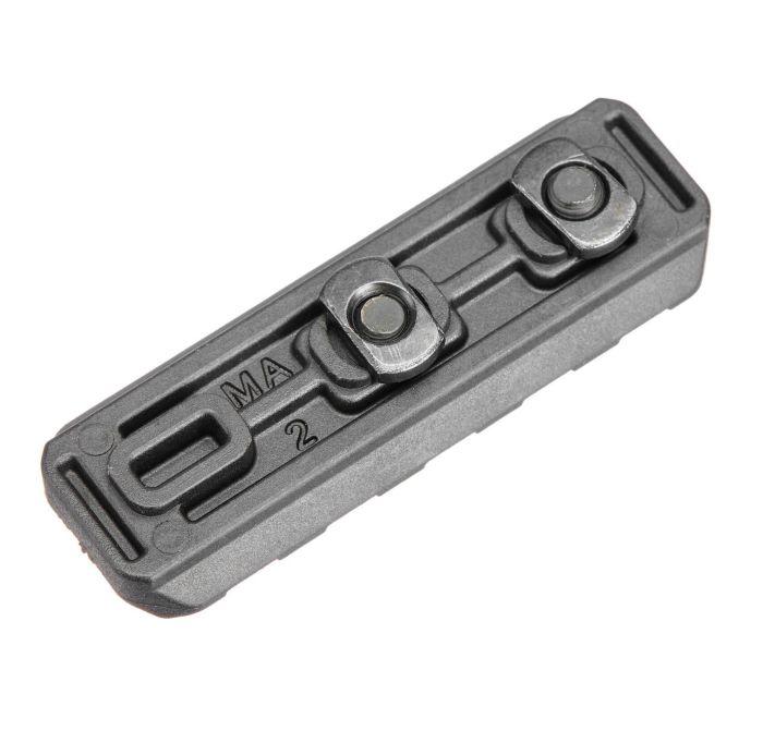 Планка FAB Defense MA2 Picatinny 5 слотів для M-LOK Black