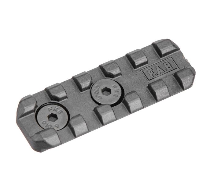 Планка FAB Defense MA2 Picatinny 5 слотів для M-LOK Black