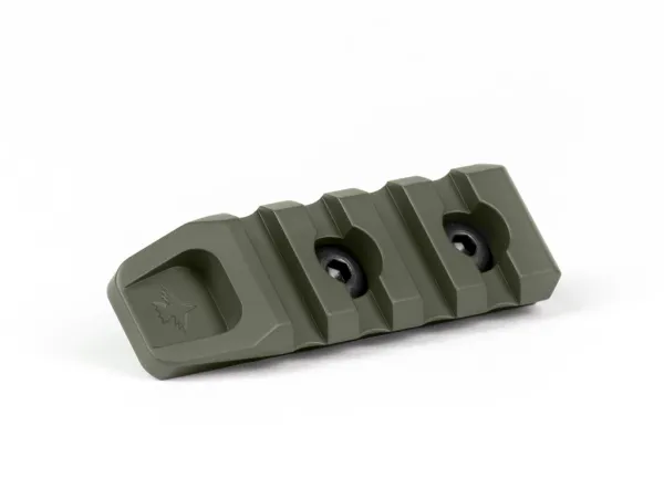 Планка КРУК CRC 9004 Picatinny на 4 слоти із кріпленням M-LOK OD Green