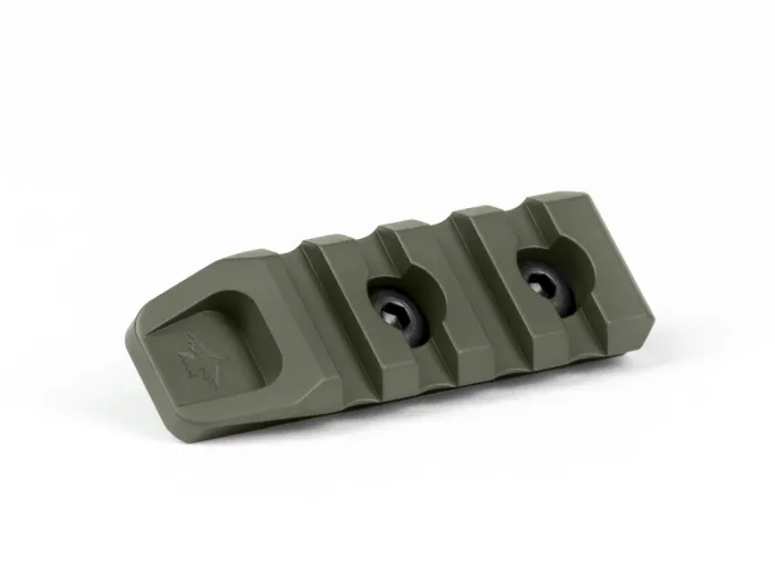 Планка КРУК CRC 9004 Picatinny на 4 слоти із кріпленням M-LOK OD Green