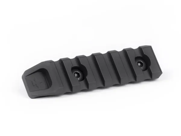 Планка КРУК CRC 9005 Picatinny на 6 слотів із кріпленням M-LOK Black
