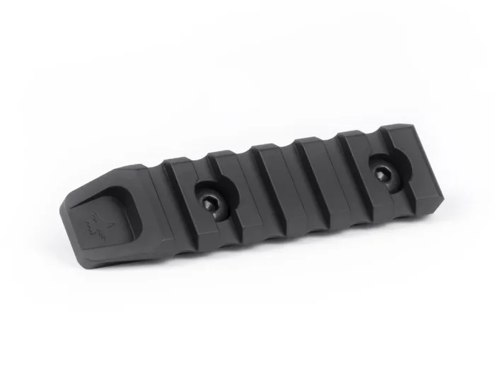 Планка КРУК CRC 9005 Picatinny на 6 слотів із кріпленням M-LOK Black