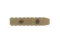Планка КРУК CRC 9006 Picatinny на 8 слотів із кріпленням M-LOK Coyote Tan