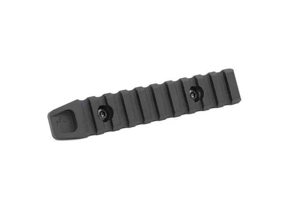 Планка КРУК CRC 9007 Picatinny на 10 слотів із кріпленням M-LOK Black