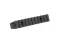 Планка КРУК CRC 9007 Picatinny на 10 слотів із кріпленням M-LOK Black