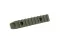 Планка КРУК CRC 9007 Picatinny на 10 слотів із кріпленням M-LOK OD Green