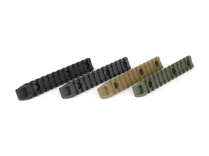 Планка КРУК CRC 9008 Picatinny на 12 слотів із кріпленням M-LOK Coyote Tan