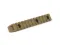 Планка КРУК CRC 9008 Picatinny на 12 слотів із кріпленням M-LOK Coyote Tan