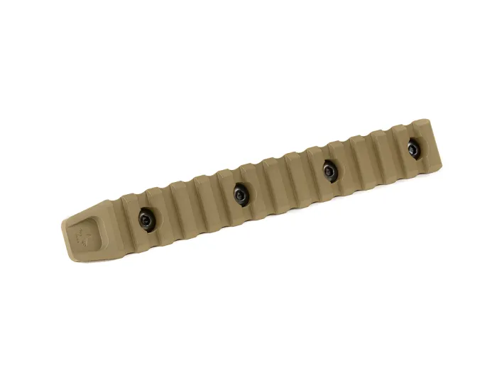 Планка КРУК CRC 9009 Picatinny на 14 слотів із кріпленням M-LOK Coyote Tan