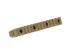 Планка КРУК CRC 9009 Picatinny на 14 слотів із кріпленням M-LOK Coyote Tan