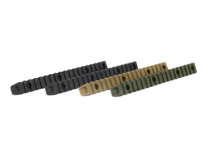 Планка КРУК CRC 9011 Picatinny на 18 слотів із кріпленням M-LOK Coyote Tan