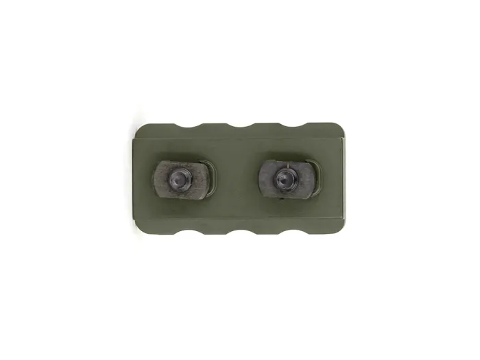 Планка КРУК CRC 9012 Picatinny на 3 слоти із кріпленням M-LOK OD Green