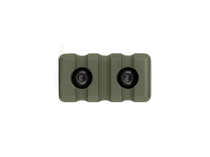 Планка КРУК CRC 9012 Picatinny на 3 слоти із кріпленням M-LOK OD Green