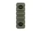 Планка КРУК CRC 9013 Picatinny на 5 слотів із кріпленням M-LOK OD Green