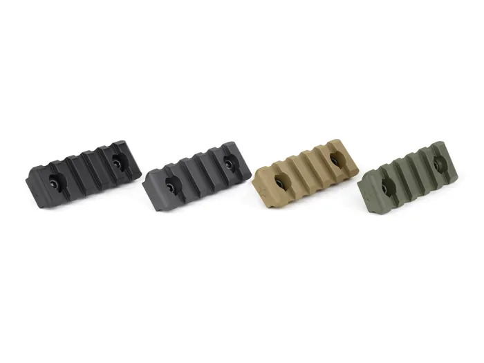 Планка КРУК CRC 9013 Picatinny на 5 слотів із кріпленням M-LOK Coyote Tan