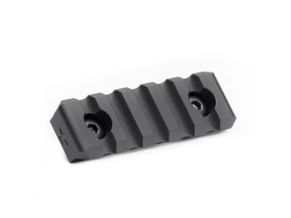 Планка КРУК CRC 9013 Picatinny на 5 слотів із кріпленням M-LOK Black