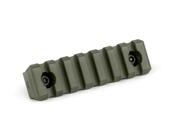 Планка КРУК CRC 9014 Picatinny на 7 слотів із кріпленням M-LOK OD Green