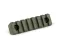 Планка КРУК CRC 9014 Picatinny на 7 слотів із кріпленням M-LOK OD Green