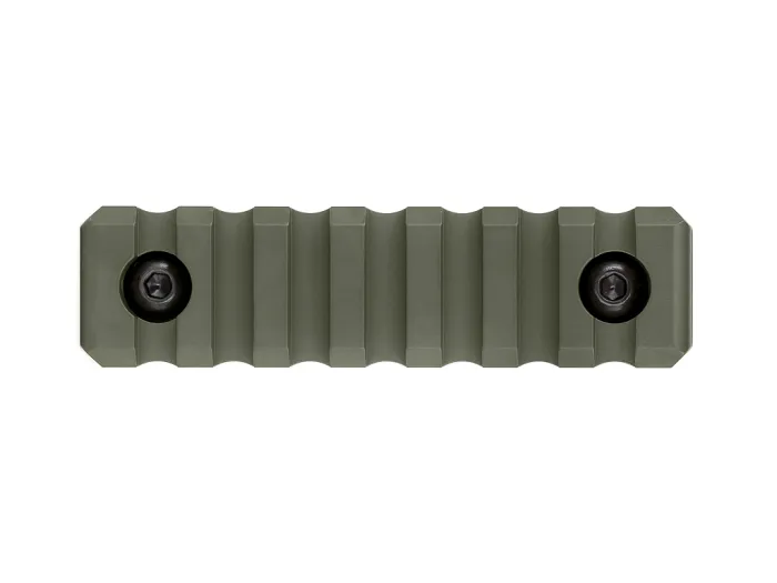 Планка КРУК CRC 9014 Picatinny на 7 слотів із кріпленням M-LOK OD Green