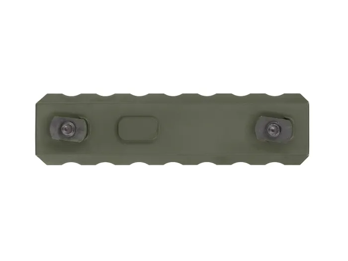 Планка КРУК CRC 9014 Picatinny на 7 слотів із кріпленням M-LOK OD Green