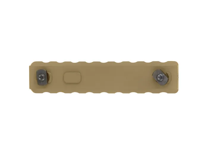 Планка КРУК CRC 9015 Picatinny на 9 слотів із кріпленням M-LOK Coyote Tan
