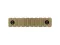Планка КРУК CRC 9015 Picatinny на 9 слотів із кріпленням M-LOK Coyote Tan
