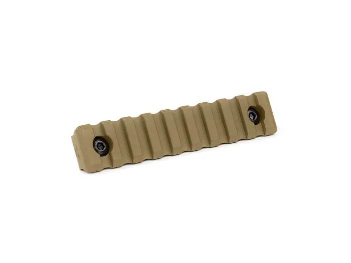 Планка КРУК CRC 9015 Picatinny на 9 слотів із кріпленням M-LOK Coyote Tan