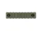 Планка КРУК CRC 9015 Picatinny на 9 слотів із кріпленням M-LOK OD Green