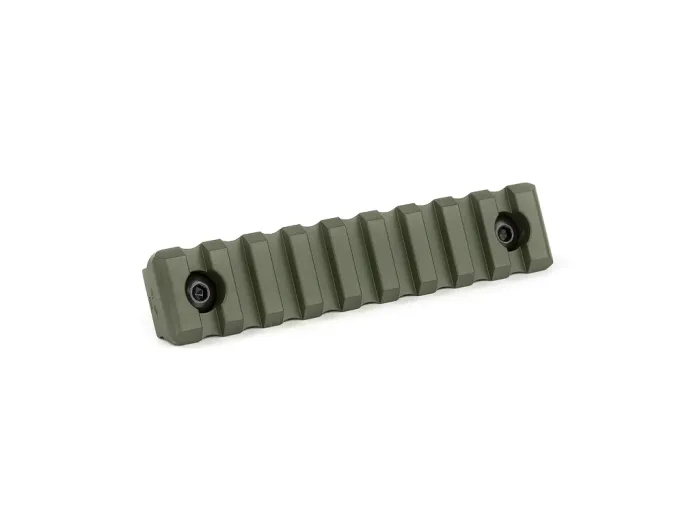 Планка КРУК CRC 9015 Picatinny на 9 слотів із кріпленням M-LOK OD Green