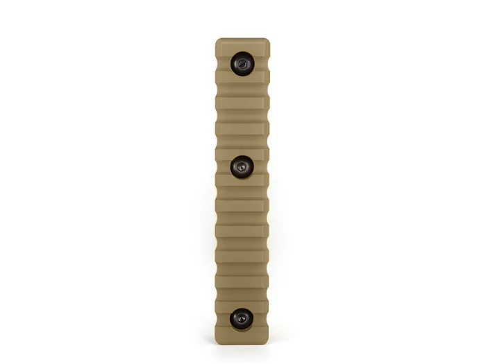 Планка КРУК CRC 9016 Picatinny на 11 слотів із кріпленням M-LOK Coyote Tan
