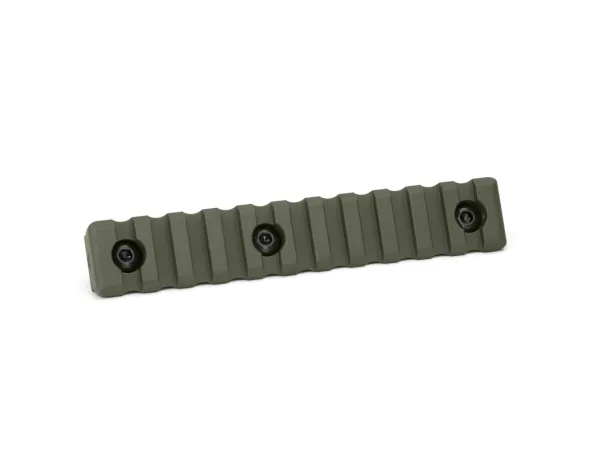 Планка КРУК CRC 9016 Picatinny на 11 слотів із кріпленням M-LOK OD Green