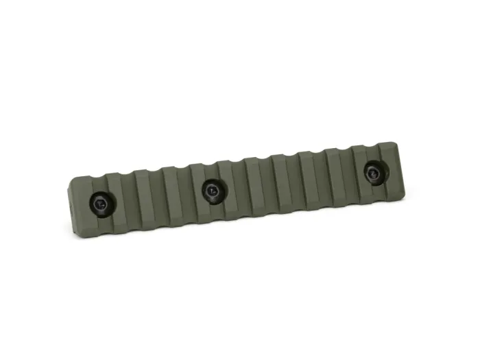 Планка КРУК CRC 9016 Picatinny на 11 слотів із кріпленням M-LOK OD Green