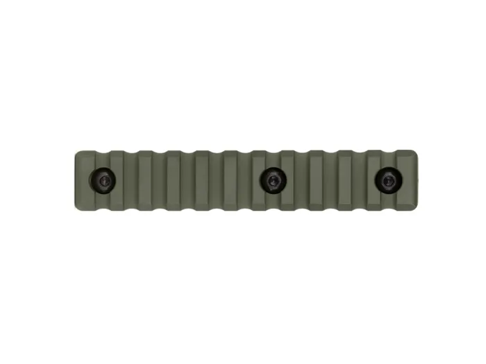Планка КРУК CRC 9016 Picatinny на 11 слотів із кріпленням M-LOK OD Green