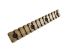 Планка КРУК CRC 9017 Picatinny на 13 слотів із кріпленням M-LOK Coyote Tan