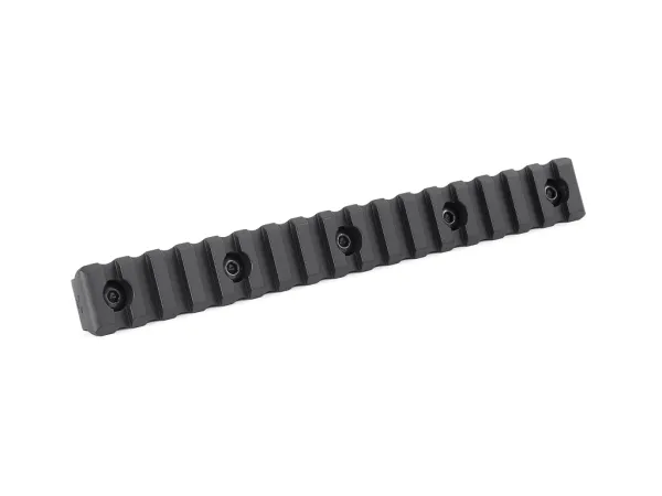 Планка КРУК CRC 9019 Picatinny на 17 слотів із кріпленням M-LOK Black