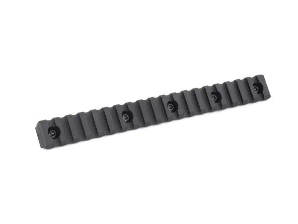Планка КРУК CRC 9020 Picatinny на 19 слотів із кріпленням M-LOK Black