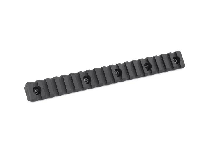 Планка КРУК CRC 9020 Picatinny на 19 слотів із кріпленням M-LOK Black