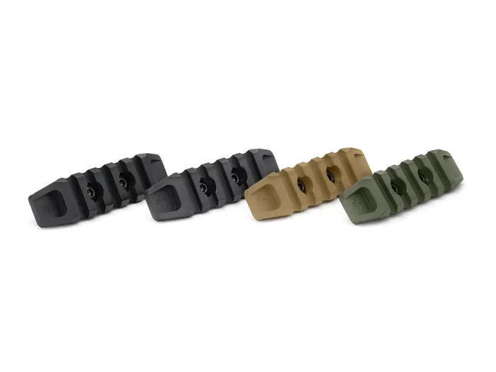 Планка КРУК CRC 9021 Picatinny на 5 слотів із кріпленням M-LOK Coyote Tan