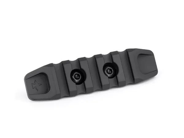 Планка КРУК CRC 9021 Picatinny на 5 слотів із кріпленням M-LOK Black