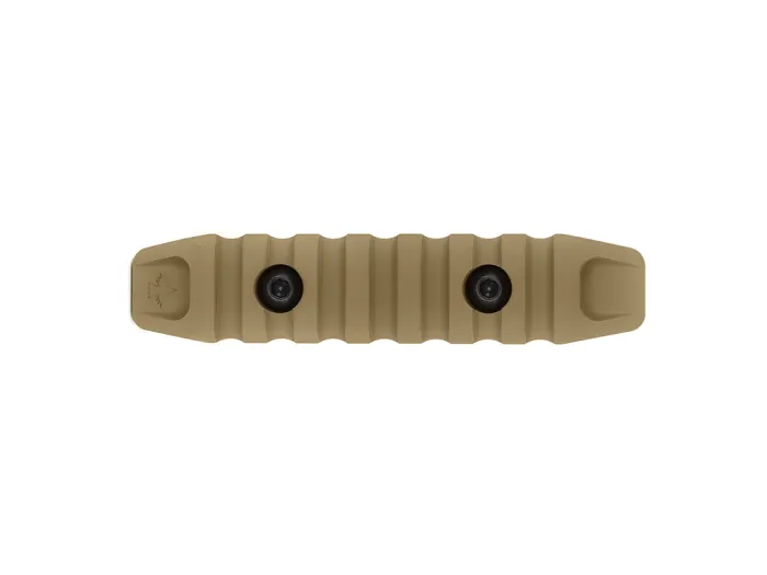 Планка КРУК CRC 9022 Picatinny на 7 слотів із кріпленням M-LOK Coyote Tan