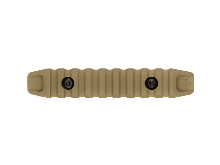 Планка КРУК CRC 9023 Picatinny на 9 слотів із кріпленням M-LOK Coyote Tan