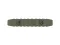 Планка КРУК CRC 9023 Picatinny на 9 слотів із кріпленням M-LOK OD Green