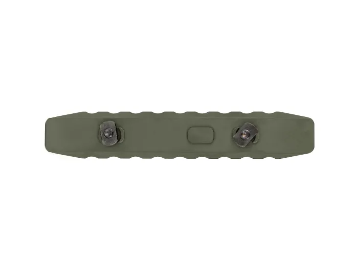 Планка КРУК CRC 9023 Picatinny на 9 слотів із кріпленням M-LOK OD Green
