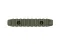 Планка КРУК CRC 9023 Picatinny на 9 слотів із кріпленням M-LOK OD Green