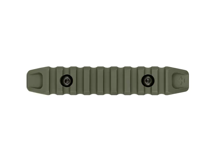 Планка КРУК CRC 9023 Picatinny на 9 слотів із кріпленням M-LOK OD Green