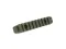 Планка КРУК CRC 9023 Picatinny на 9 слотів із кріпленням M-LOK OD Green