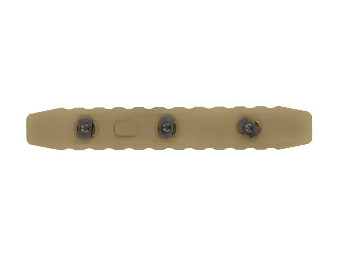 Планка КРУК CRC 9024 Picatinny на 11 слотів із кріпленням M-LOK Coyote Tan